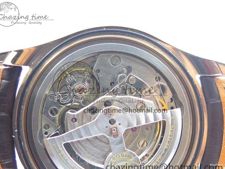 MIROTIME 0108 Portugieser Chrono  42 IW390406 RG ZF 1:1 Best Edition Blue Dial on Brown Leather Strap A Durable 7129